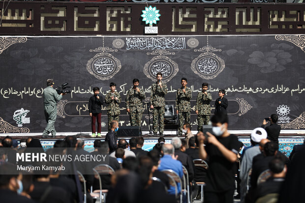 Mourning ceremony for Prophet, Imam Hassan in Tehran