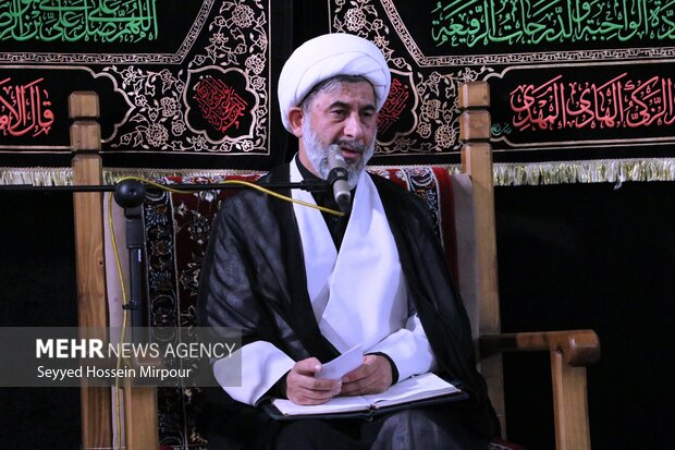 مراسم عزاداری ۲۸ صفر با حضور رئیس مجلس شورای اسلامی