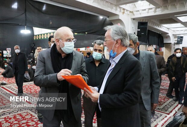 مراسم عزاداری 28 صفر با حضور رئیس مجلس شورای اسلامی