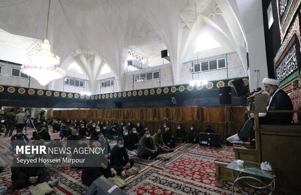 مراسم عزاداری ۲۸ صفر با حضور رئیس مجلس شورای اسلامی