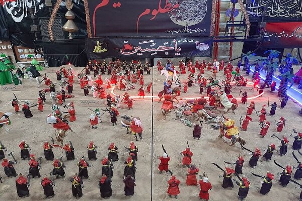نمایشگاه تجسمی کربلا تا شام در کرمانشاه