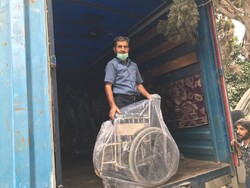 اجرای پویش «چرخ زندگی» در گلستان/۱۰۰ دستگاه ویلچر به معلولان اهدا شد