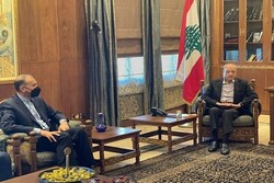 Iran FM Amir-Abdollahian meets with Lebanese Parl. Speaker