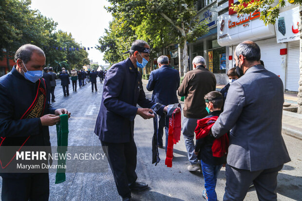 مراسم پیاده روی روز شهادت امام رضا (ع) در بجنورد