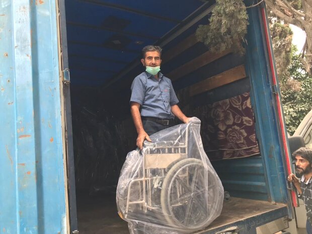 اجرای پویش چرخ زندگی در گلستان/۱۰۰دستگاه ویلچر به معلولان اهدا شد