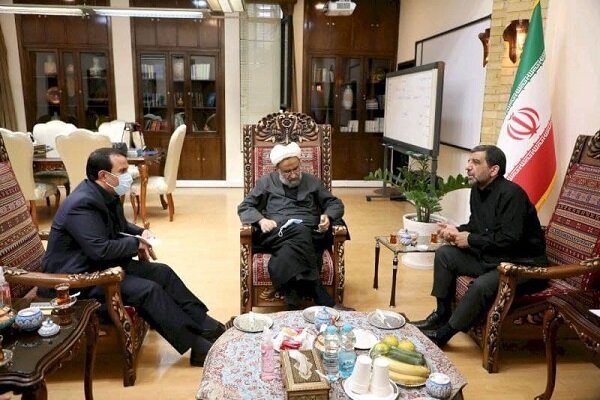 دیدار وزیر میراث فرهنگی با رئیس بنیاد حفظ آثار دفاع مقدس