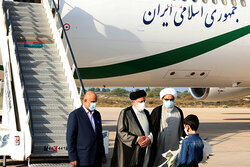 Raisi's visit to Bushehr