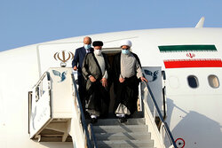 President Raeisi arrives in Bushehr Province