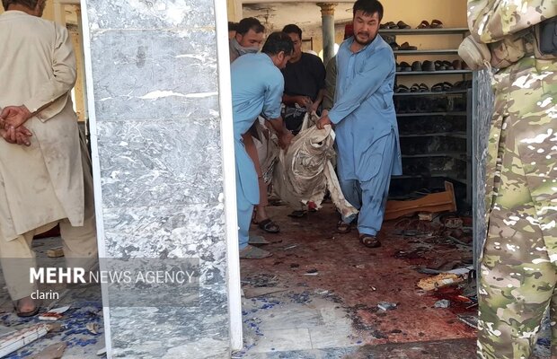 انفجار در مسجد شیعیانِ قندوز