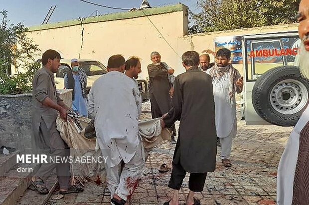 تفجير المسجد الشيعي في قندوز بأفغانستان/ بالصور
