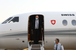 مراسم استقبال از رئیس مجلس سوئیس