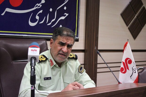 ۱۴۸۹ قبضه سلاح غیرمجاز طی هفت ماه گذشته در کرمانشاه کشف شده است