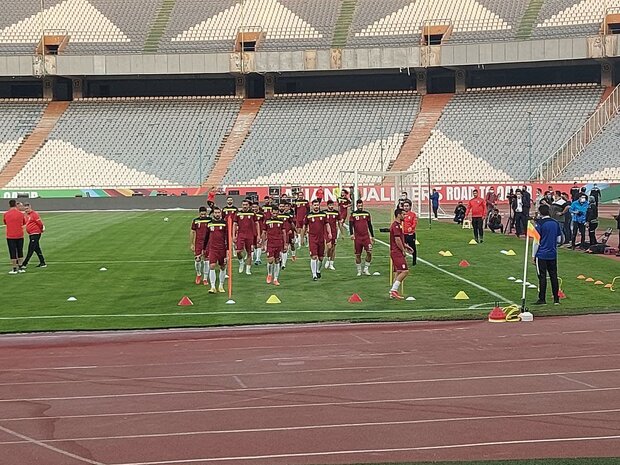 تمرين،تيم،حضور،ملي،بازيكنان،فوتبال،خبرنگاران،ايران