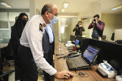 بازدید رئیس پلیس راهور تهران بزرگ از خبرگزاری مهر