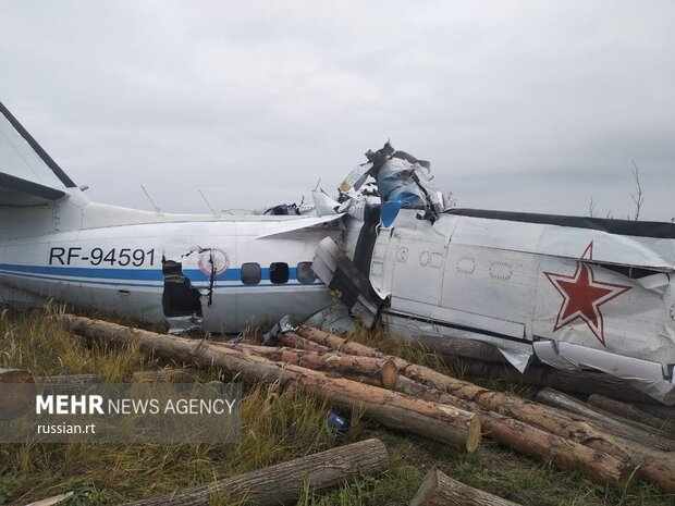 روس میں مسافر طیارہ گرکر تباہ/ 16 افراد ہلاک