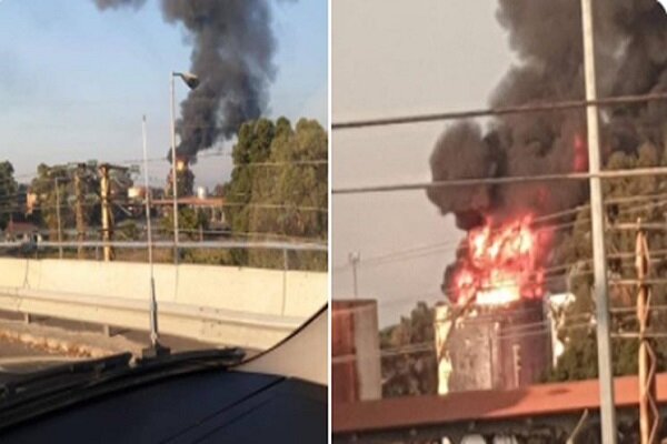 Huge fire breaks out near oil facility in S Lebanon (+VIDEO)