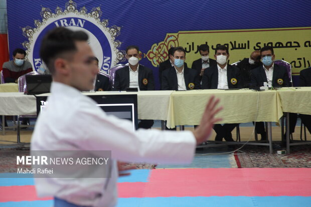 مسابقات ورودی به اردوی تیم های ملی کاراته در زنجان
