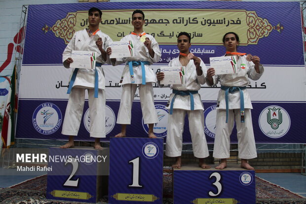 مسابقات ورودی به اردوی تیم های ملی کاراته در زنجان