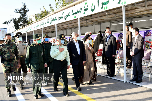 مراسم صبحگاه مشترک فرماندهی انتظامی تهران بزرگ صبح امروز دوشنبه برگزار شد