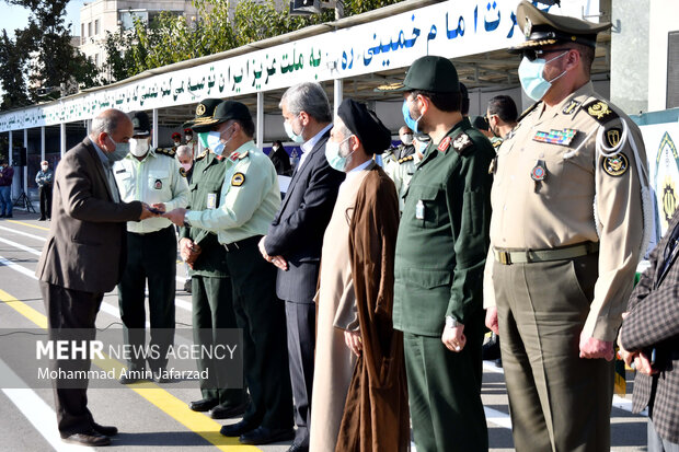 مراسم صبحگاه مشترک نیروی انتظامی تهران بزرگ