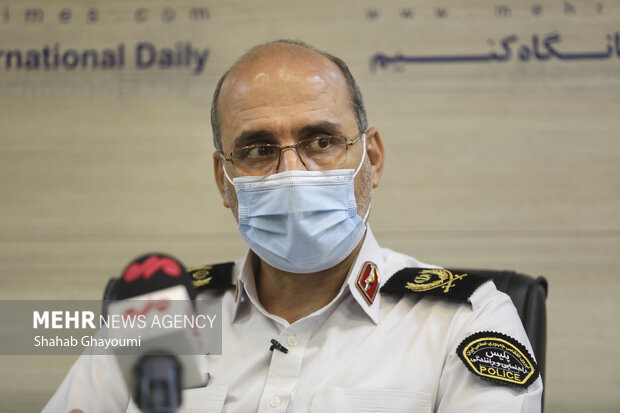 بازدید رئیس پلیس راهور تهران بزرگ از خبرگزاری مهر