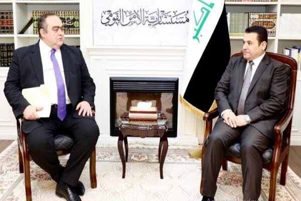 محورهای رایزنی مشاور امنیت ملی عراق با مقام اروپایی