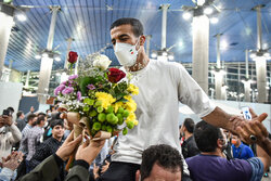 İran Grekoromen Güreş Milli Takımı ülkeye döndü