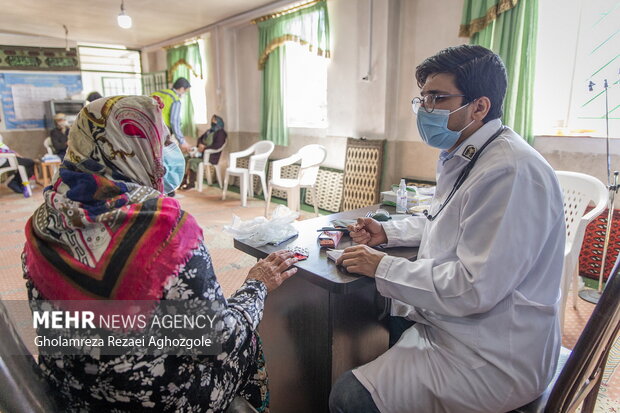 اعزام تیم‌های بسیج جامعه پزشکی کرمانشاه به مناطق محروم 