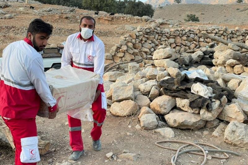۳۶۰۰ بسته اقلام غذایی به مناطق سیل زده ارسال شد