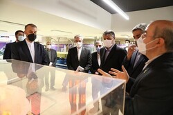 FM Amir-Abdollahian visits Iran’s Nuclear Industry Exhibition