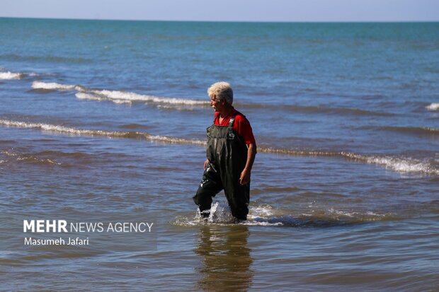 Fishing begins in Mazandaran Sea