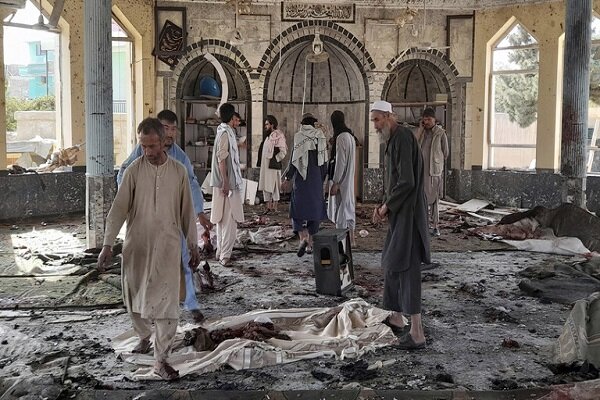 Afganistan'da, IŞİD'in cami saldırısı görüntüleri ortaya çıktı