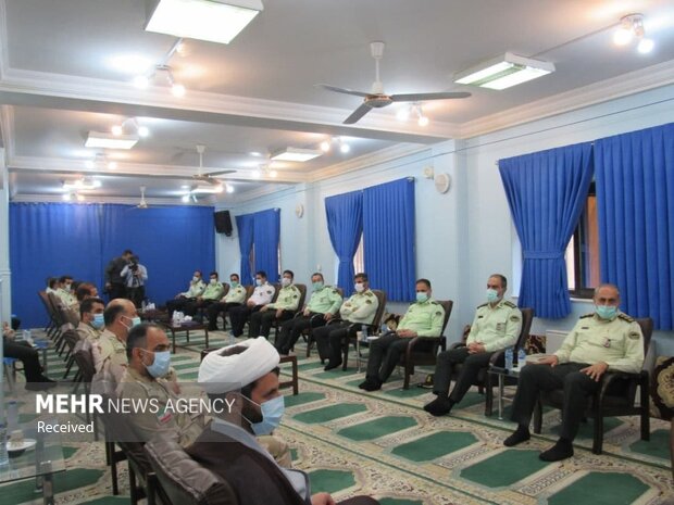 دیدار فرماندهان انتظامی مازندران با آیت الله لائینی نماینده ولی فقیه در استان