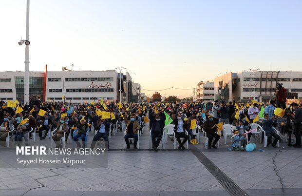 Pledging allegiance to Imam Mahdi (AS) ceremony in Mashhad