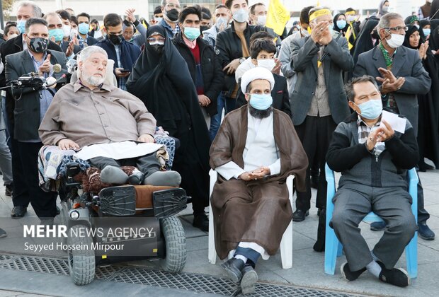 Pledging allegiance to Imam Mahdi (AS) ceremony in Mashhad