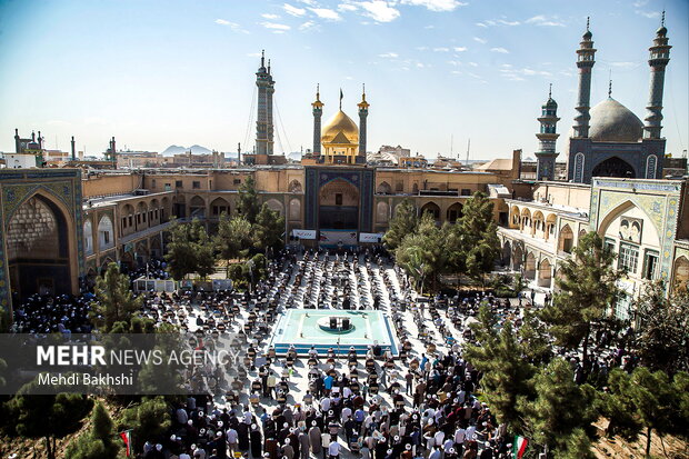 اجتماع حوزویان برای اعلام انزجار کشتار بیرحمانه مردم افغانستان