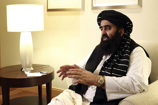 امیرخان متقی: طالبان خواهان رابطه با آمریکاست