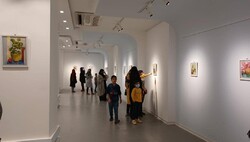 برپایی نمایشگاه نقاشی «آهسته گامان کازیوه»