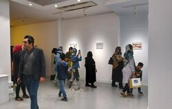 برپایی نمایشگاه نقاشی فصل رنگی در گالری سوره سنندج