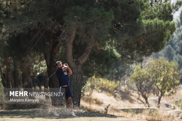 National golf tournament in Tehran