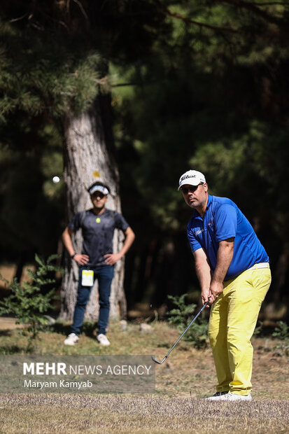 National golf tournament in Tehran