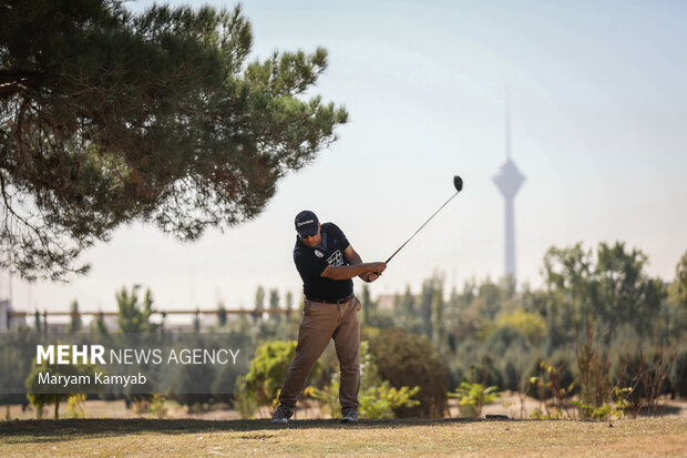 National golf tournament in Tehran