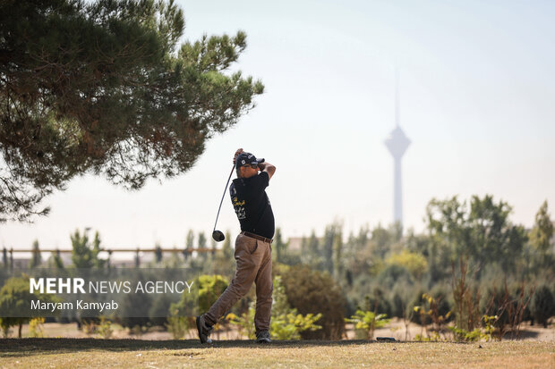 National golf tournament in Tehran