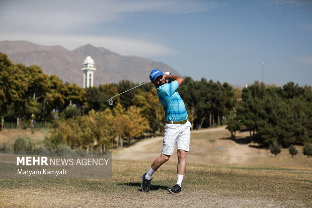 National golf tournament in Tehran