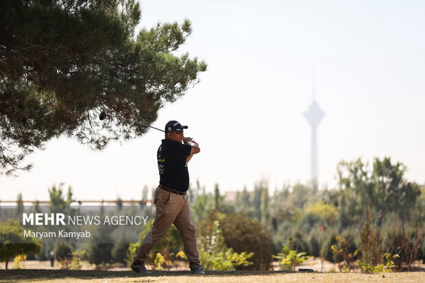 National golf tournament in Tehran