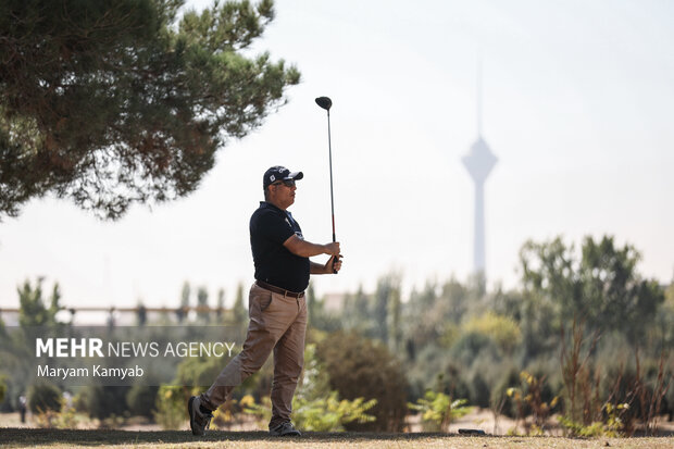 National golf tournament in Tehran