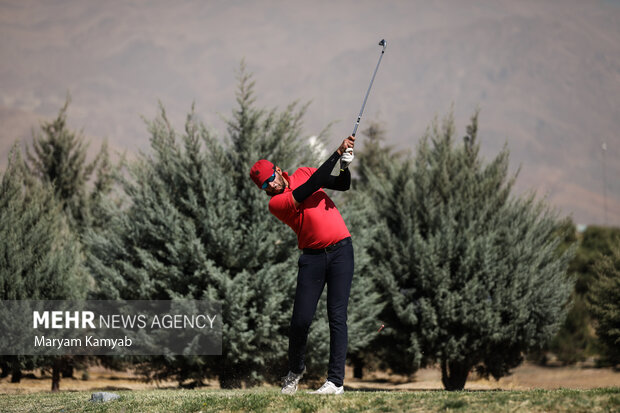 National golf tournament in Tehran