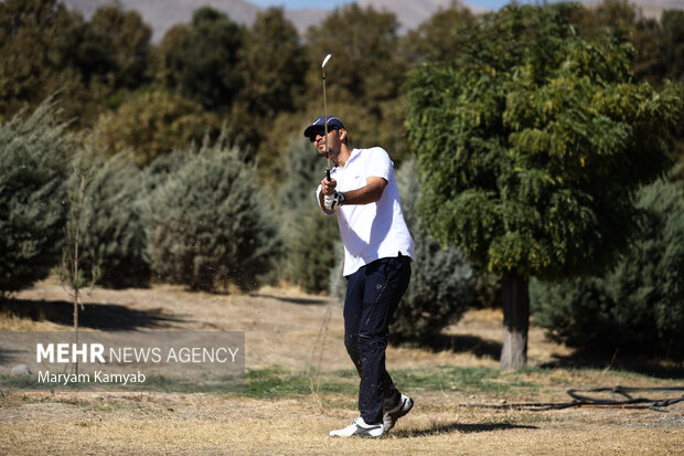 National golf tournament in Tehran