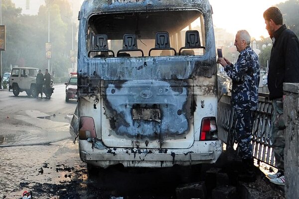 At least 13 killed in Damascus bus blast (+VIDEO)