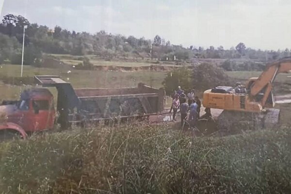 برداشت شن و ماسه در گیلان به مراتع و چراگاه ها رسید